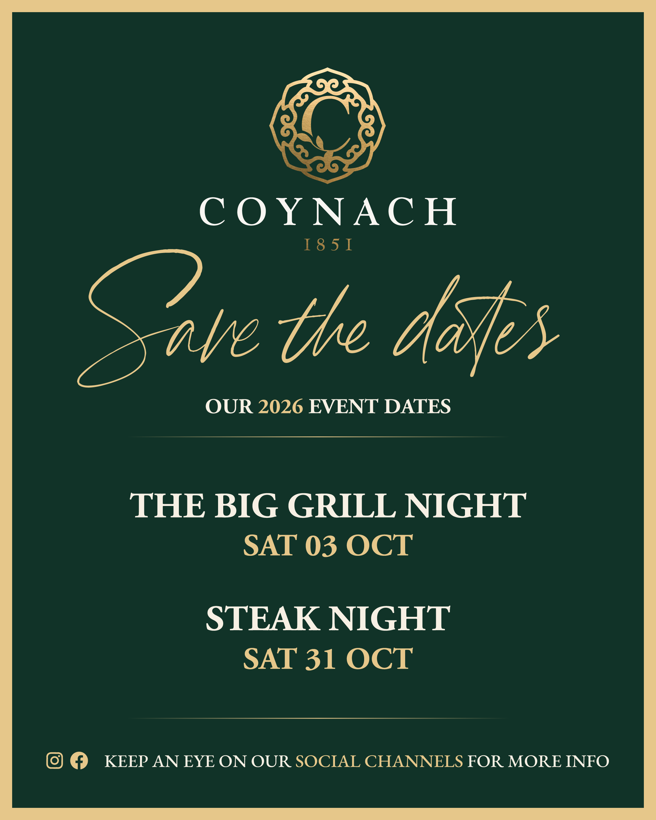 Coynach Events Graphics